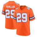 D.Broncos #29 Ja'Quan McMillian Player Orange Alternate Collection Throwback Game Ldoa Stitched Jerseys