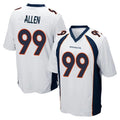 D.Broncos #99 Zach Allen Player White Game Ldoa Stitched Jerseys