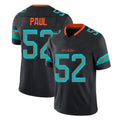 M.Dolphins #52 Patrick Paul Player Black Limited Pitch Rivalries Collection Home Game Ldoa Stitched Jerseys