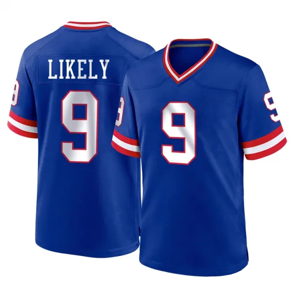 NY.Giants #9 Lsaiah Likely Player Royal Classic Home Game Ldoa Stitched Jerseys