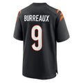 C.Bengals #9 Joe Burrow Player Black Home Game Ldoa Stitched Jerseys