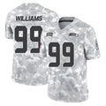 S.Seahawks #99 Leonard Williams Player Arctic Camo Limited Salute To Service Home Game Ldoa Stitched Jerseys