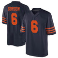 C.Bears #6 Kyler Gordon Player Navy Blue Alternate Game Ldoa Stitched Jerseys
