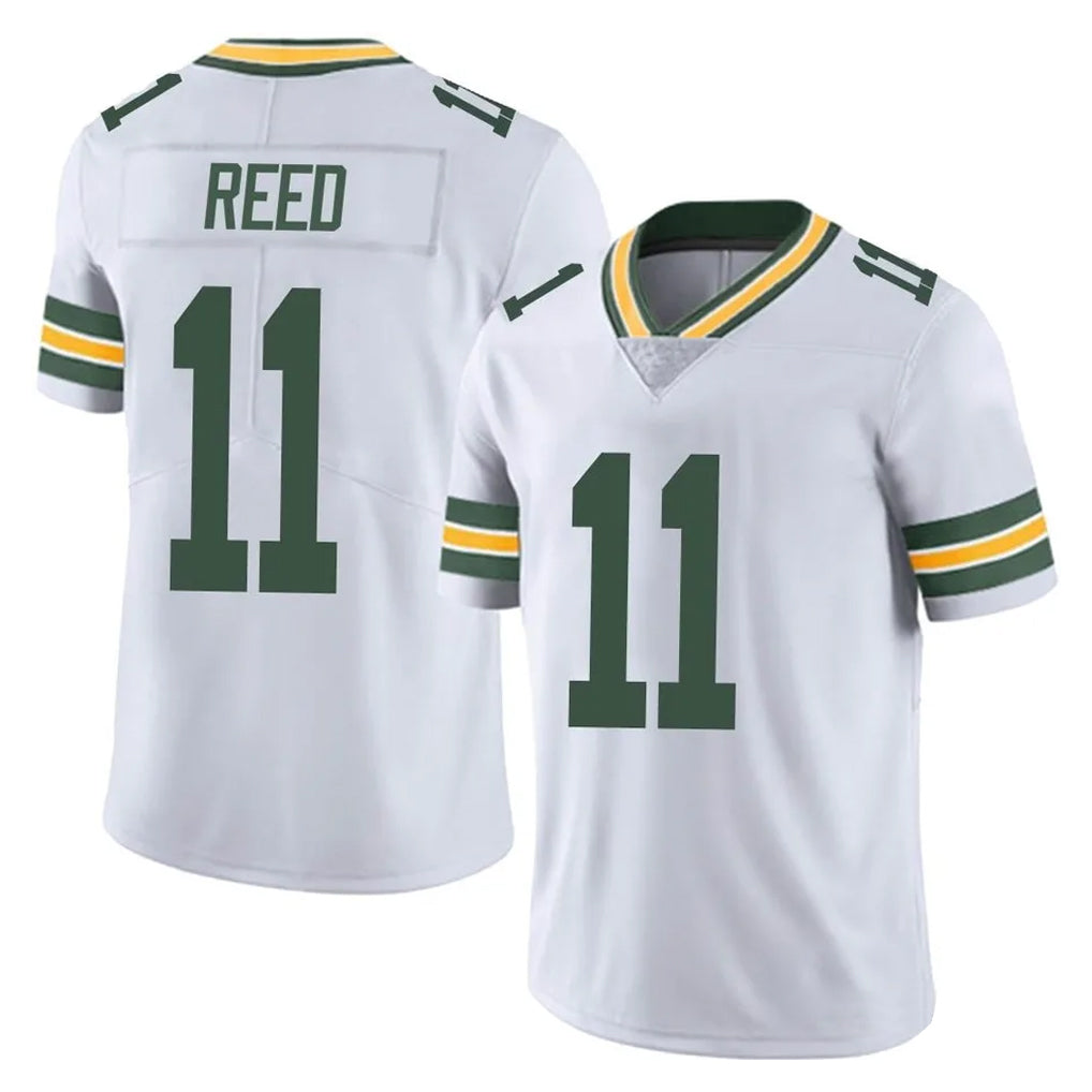 GB.Packers #11 Jayden Reed Player White Vapor Untouchable Limited Home Game Ldoa Stitched Jerseys