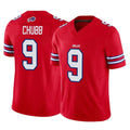 B.Bills #9 Bradley Chubb Player Red Vapor F.U.S.E. Jersey Limited Home Game Ldoa Stitched Jerseys