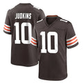 C.Browns #10 Quinshon Judkins Player Brown Home Game Ldoa Stitched Jerseys