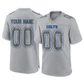 Custom IN.Colts Gray Atmosphere Fashion Home Game Any Name & Numbers Ldoa Stitched Jerseys
