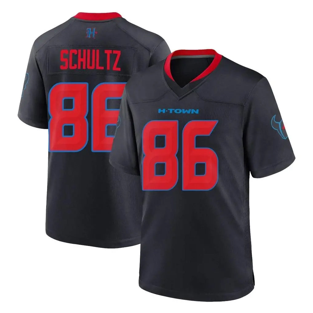 H.Texans #86 Dalton Schultz Player Navy 2nd Alternate Home Game Ldoa Stitched Jerseys