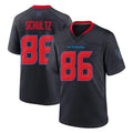 H.Texans #86 Dalton Schultz Player Navy 2nd Alternate Home Game Ldoa Stitched Jerseys
