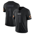 C.Bears #1 Jaylon Johnson Player Black Impact Limited Game Ldoa Stitched Jerseys