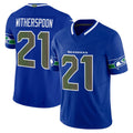 S.Seahawks #21 Devon Witherspoon Player Royal Rivalries Vapor Limited Home Game Ldoa Stitched Jerseys