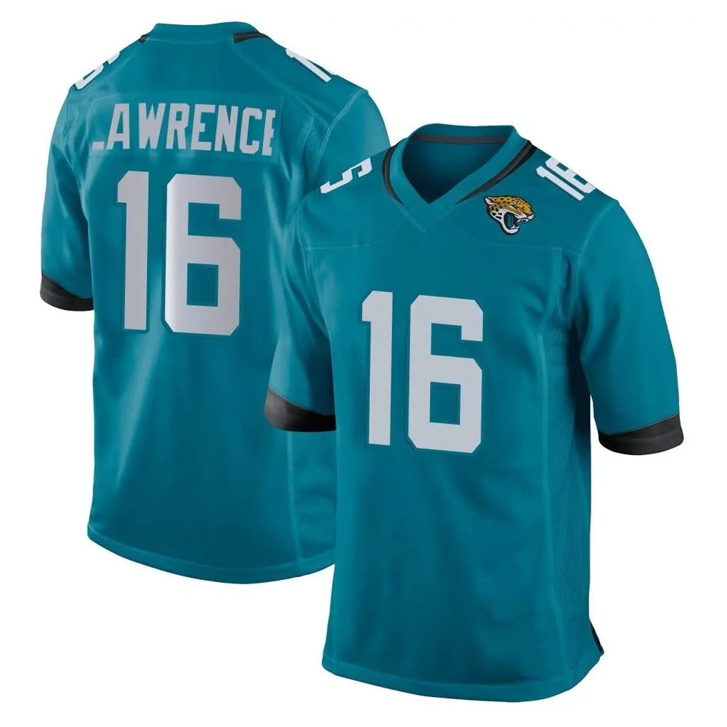 J.Jaguars #16 Trevor Lawrence Player Teal Home Game Ldoa Stitched Jerseys