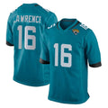 J.Jaguars #16 Trevor Lawrence Player Teal Home Game Ldoa Stitched Jerseys