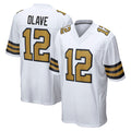 NO.Saints #12 Chris Olave Player White Alternate Home Game Ldoa Stitched Jerseys