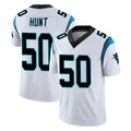 C.Panthers #50 Robert Hunt Player White Vapor Untouchable Limited Game Ldoa Stitched Jerseys