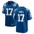IN.Colts #17 Daniel Jones Player Royal Home Game Ldoa Stitched Jerseys