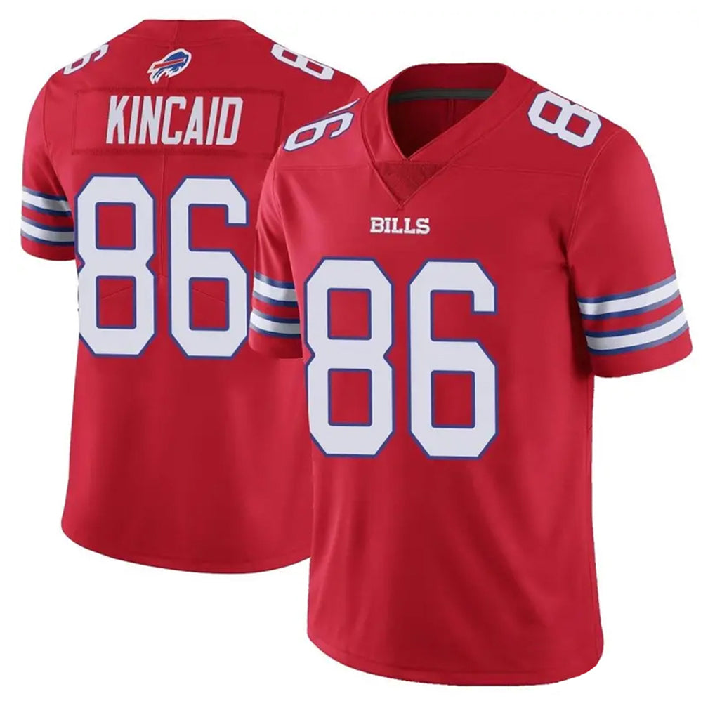 B.Bills #86 Dalton Kincaid Player Red Vapor Untouchable Limited Ldoa Stitched Jerseys