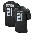 NY.Jets #21 Brandon Stephens Player Stealth Black Home Game Ldoa Stitched Jerseys