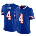 B.Bills #4 James Cook III Player Royal Vapor F.U.S.E. Limited Home Game Ldoa Stitched Jerseys