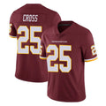 W.Commanders #25 Nick Cross Player Burgundy Limited Team Color Vapor Untouchable Home Game Ldoa Stitched Jerseys