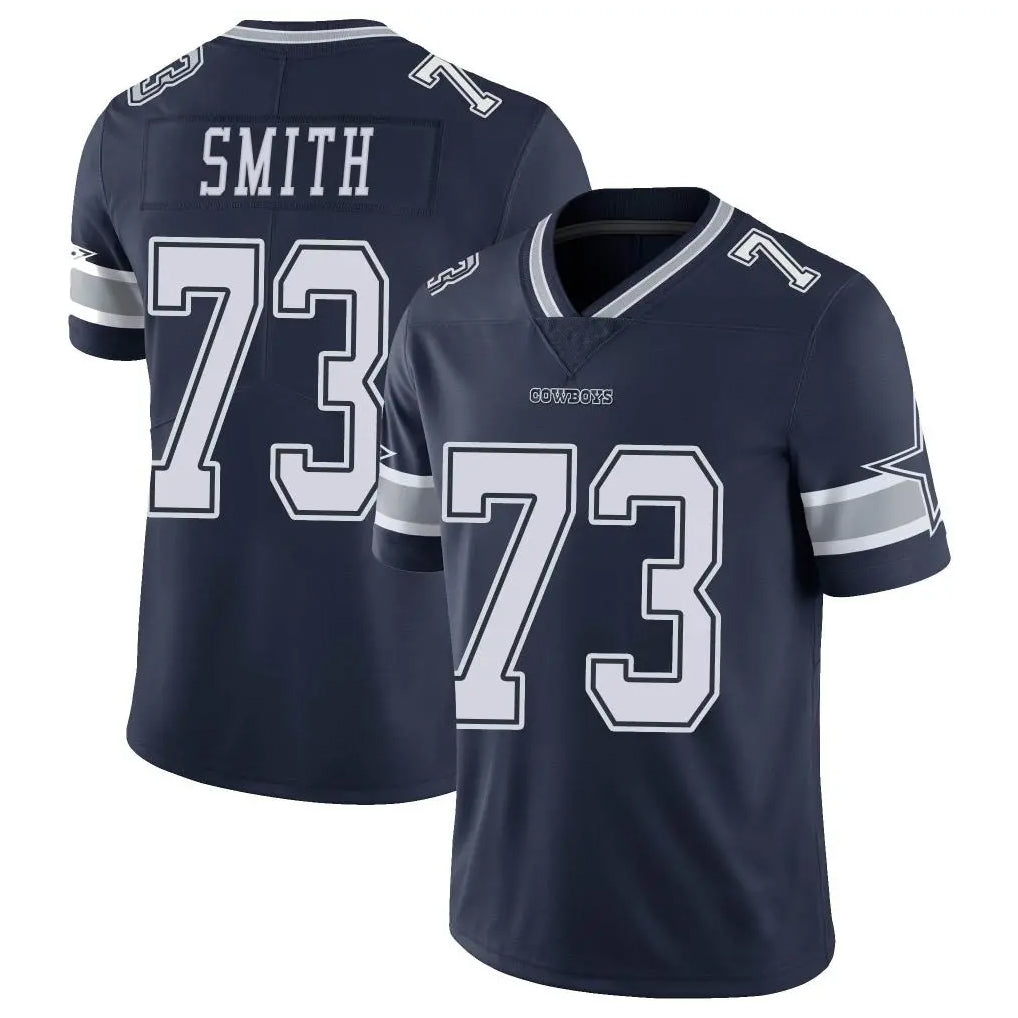 D.Cowboys #73 Tyler Smith Player Navy Vapor Untouchable Limited Home Game Ldoa Stitched Jerseys