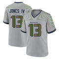 S.Seahawks #13 Ernest Jones IV Player Grey 2025 Rivalries Collection Home Game Ldoa Stitched Jerseys