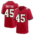 TB.Buccaneers #45 Josiah Trotte Player Red Home Game Ldoa Stitched Jerseys