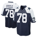 D.Cowboys #78 Terence Steele Player Navy-White Alternate Home Game Kdoa Stitched Jerseys