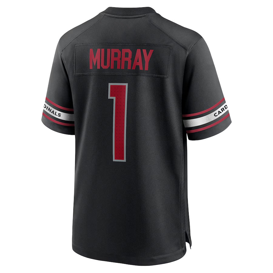 A.Cardinals #1 Kyler Murray Player Black Alternate Game Ldoa Stitched Jerseys