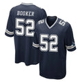 D.Cowboys #52 Tyler Booker Player Navy Home Game Ldoa Stitched Jerseys