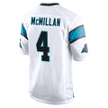 C.Panthers #4 Tetairoa McMillan Player White Game Ldoa Stitched Jerseys