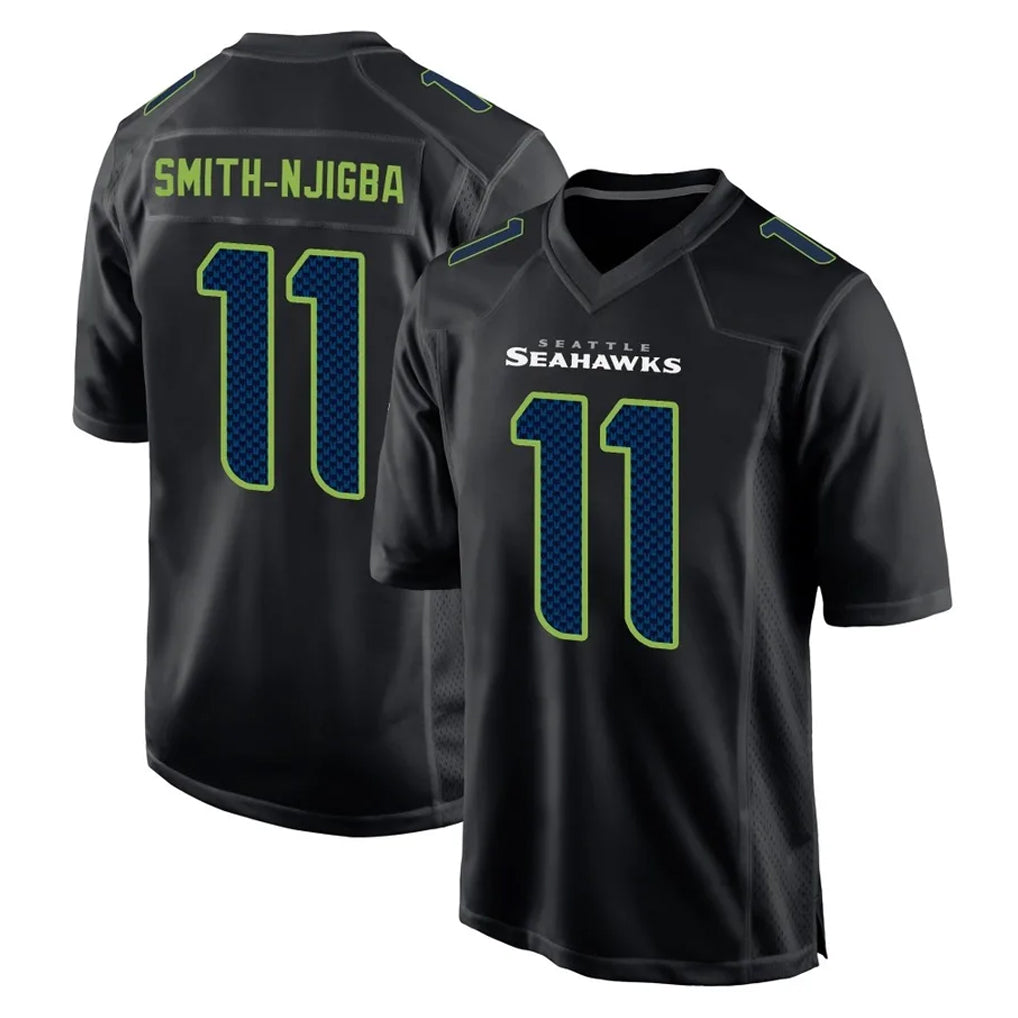 S.Seahawks #11 Jaxon Smith-Njigba Player Black Limited Fashion Home Game Ldoa Stitched Jerseys