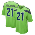 S.Seahawks #21 Devon Witherspoon Player Green Home Game Ldoa Stitched Jerseys