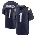 LA.Chargers #1 Quentin Johnston Player Navy Alternate Home Game Ldoa Stitched Jerseys