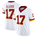 W.Commanders #17 Terry Mclaurin Player White Limited Vapor F.U.S.E. Home Game Ldoa Stitched Jerseys