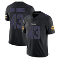M.Vikings #43 Andrew Van Ginkel Player Black Impact LImited Home Game Ldoa Stitched Jerseys