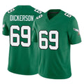 P.Eagles #69 Landon Dickerson Player Green Kelly Alternate Vapor F.U.S.E. Home Game Ldoa Stitched Jerseys