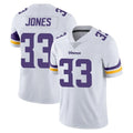 M.Vikings #33 Aaron Jones Sr. Player White Limited Vapor Untouchable Home Game Ldoa Stitched Jerseys
