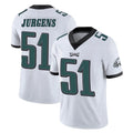 P.Eagles #51 Cam Jurgens Player White Limited Vapor Untouchable Home Game Ldoa Stitched Jerseys