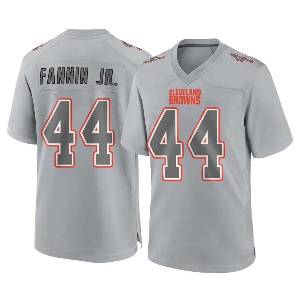 C.Browns #44 Harold Fannin Jr. Player Gray Atmosphere Fashion Game Ldoa Stitched Jerseys