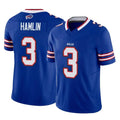B.Bills #3 Damar Hamlin Player Royal Vapor F.U.S.E. Limited Home Game Ldoa Stitched Jerseys