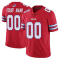 Custom B.Bills Red Vapor Untouchable Limited Any Name & Numbers Ldoa Stitched Jerseys