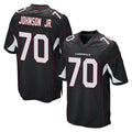A.Cardinals #70 Paris Johnson Jr. Player Black Home Game Ldoa Stitched Jerseys