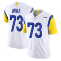 LA.Rams #73 Steve Avila Player White Limited Vapor Untouchable Home Game Ldoa Stitched Jerseys