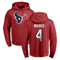 H.Texans #4 Woody Marks Player Red Pro Line Pullover Hoodie Limited Game Ldoa Stitched Jerseys