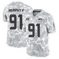 S.Seahawks #91 Byron Murphy II Player Arctic Camo Limited Salute To Service Home Game Ldoa Stitched Jerseys