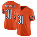 C.Bears #31 Dillon Thieneman Player Orange Vapor F.U.S.E. Limited Home Game Ldoa Stitched Jerseys