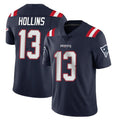NE.Patriots #13 Mack Hollins Player Navy Vapor Untouchable Home Game Ldoa Stitched Jerseys
