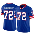NY.Giants #72 Jermaine Eluemunor Player Royal Classic Vapor Home Game Ldoa Stitched Jerseys