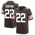 C.Browns #22 Dylan Sampson Player Brown Home Game Ldoa Stitched Jerseys